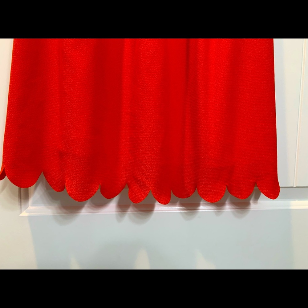 Flattering summer Coral Dress- Size Large